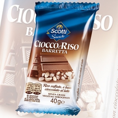 Snack Choco e Riso Scotti
